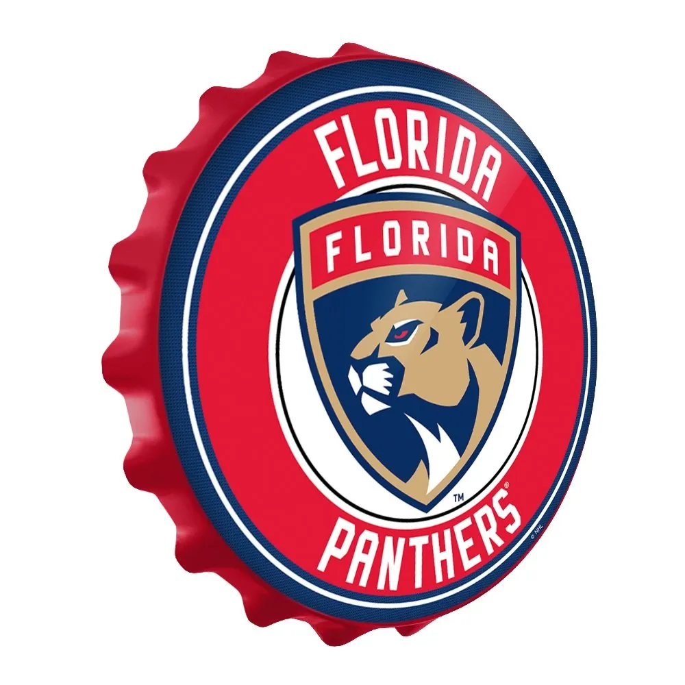 Florida Panthers: Bottle Cap Wall Sign