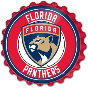 Florida Panthers: Bottle Cap Wall Sign