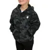 FOX RACING YOUTH FOX HEAD CAMO ZIP-UP HOODED SWEATSHIRT