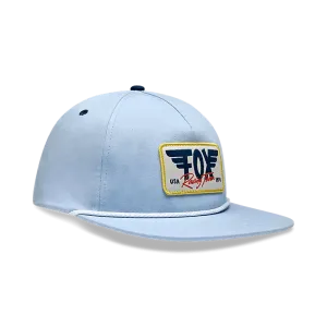 Fox Winged Snapback Hat Cap Blue