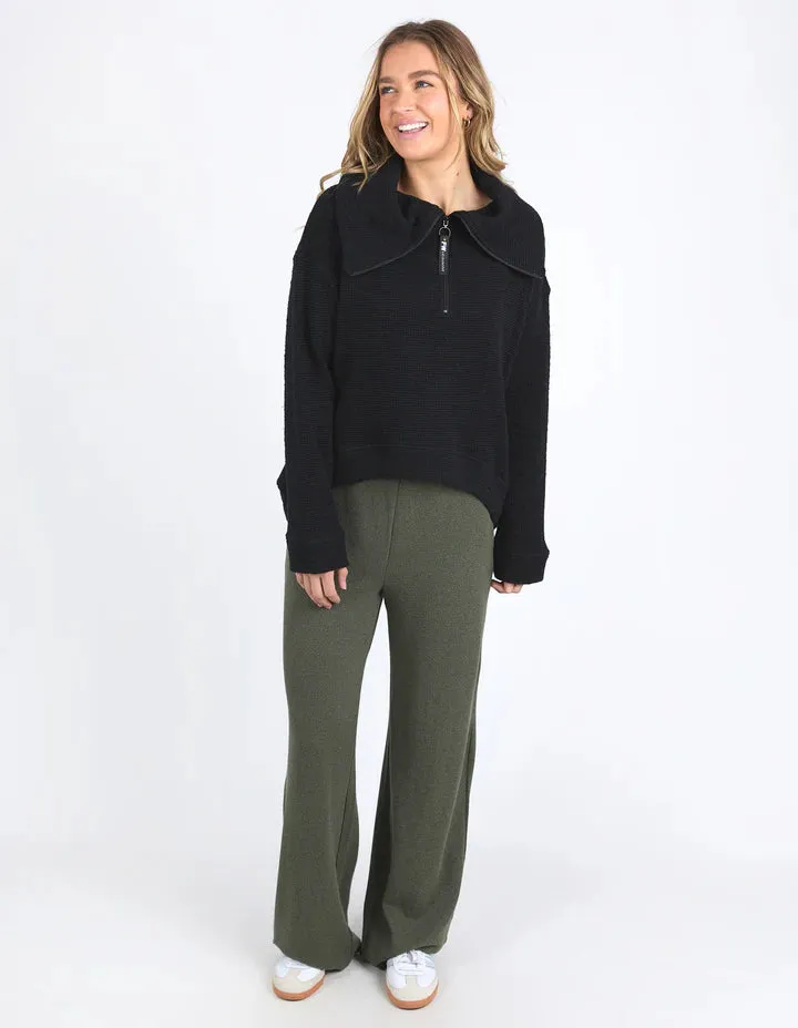 FOXWOOD HUNTSVILLE ZIP CREW BLACK