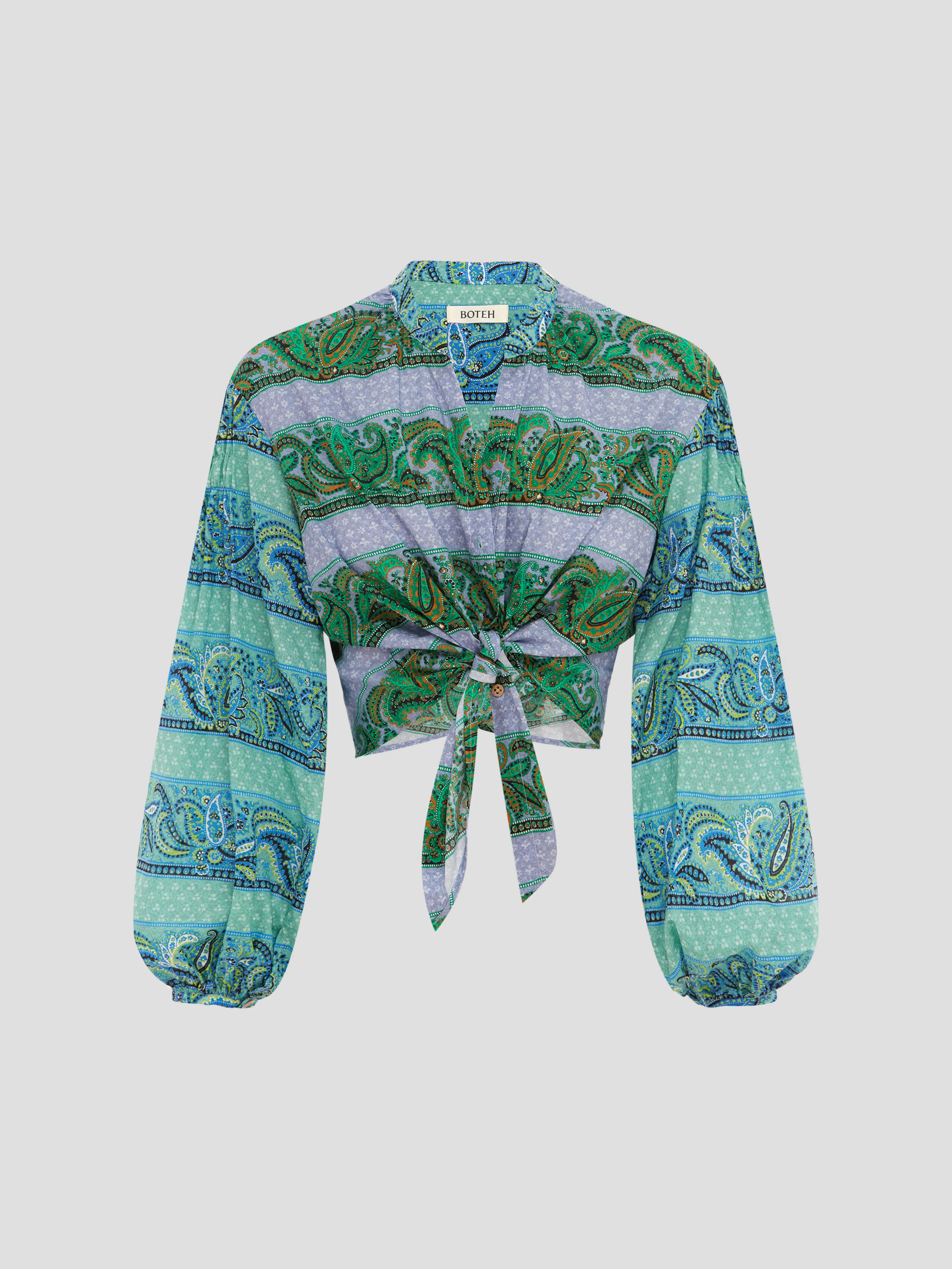 Fraiche Tie Front Shirt