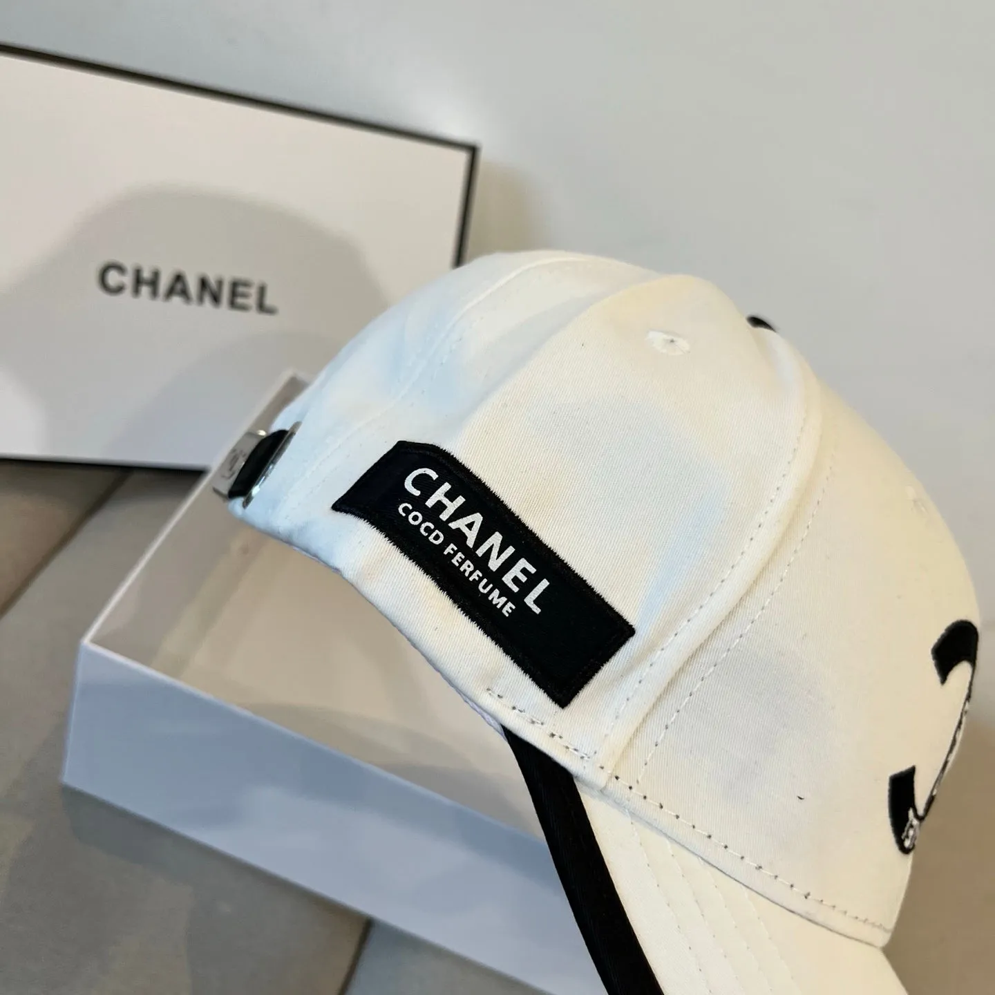 Funky two-tone hats