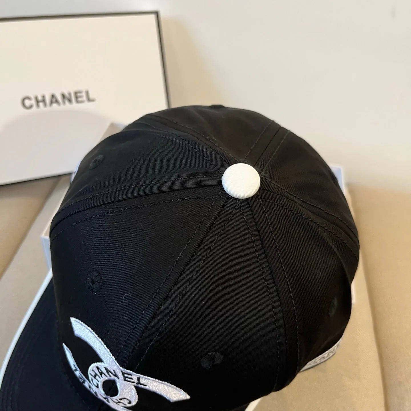 Funky two-tone hats