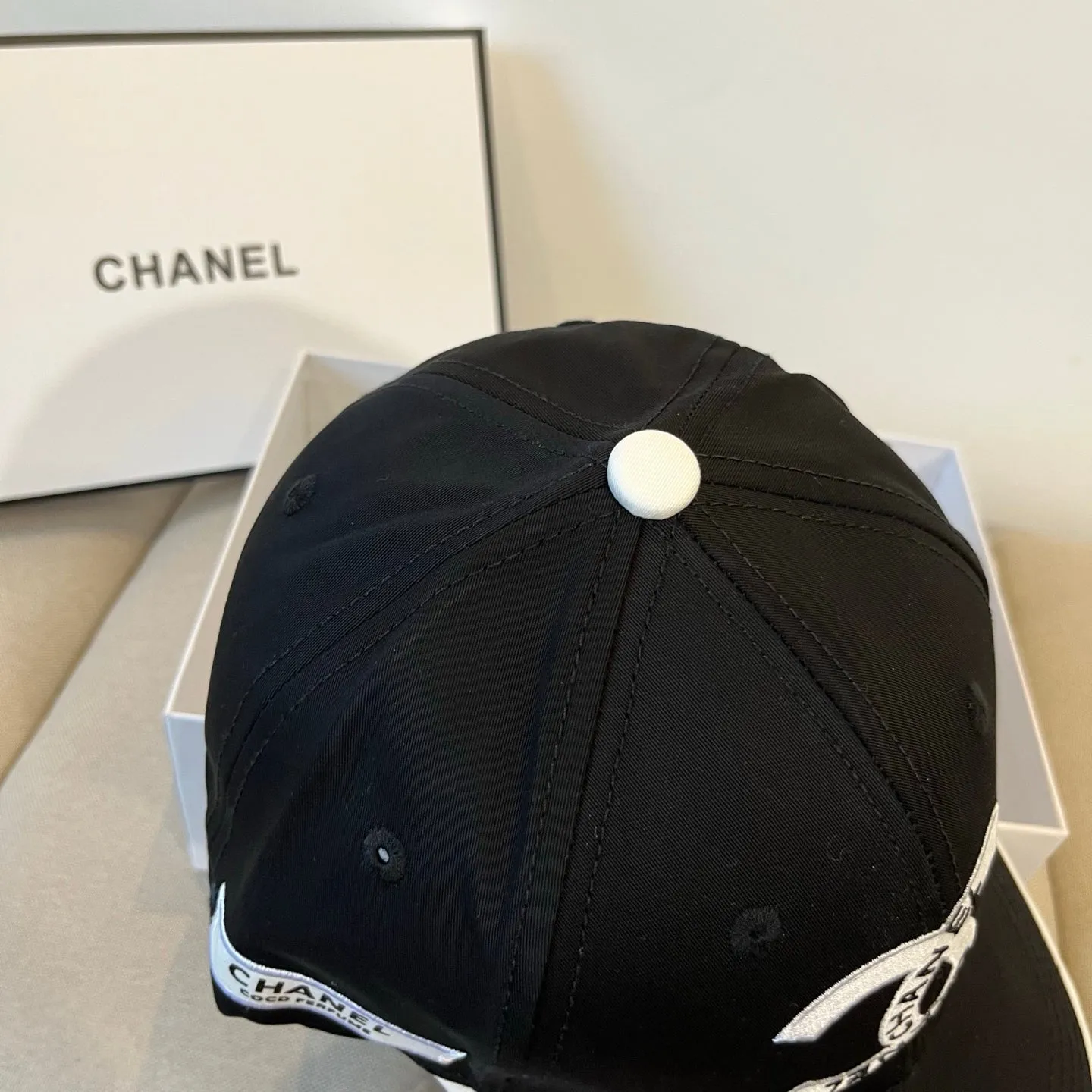Funky two-tone hats