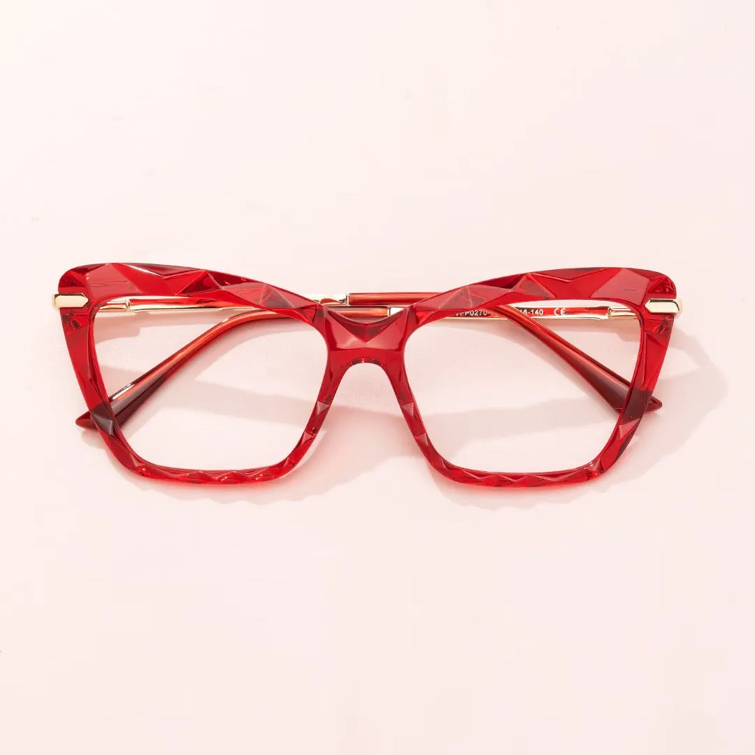 Gerda TR90 Fashion Square Eyeglasses Frame
