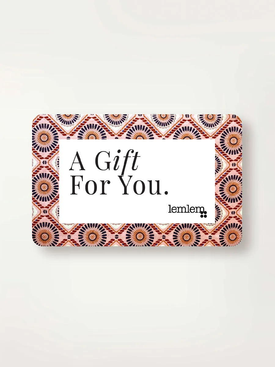 Gift card