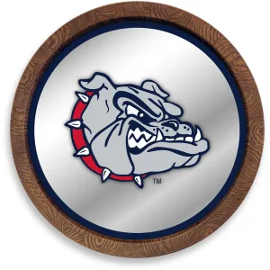 Gonzaga Bulldogs: Spike - "Faux" Barrel Top Mirrored Wall Sign
