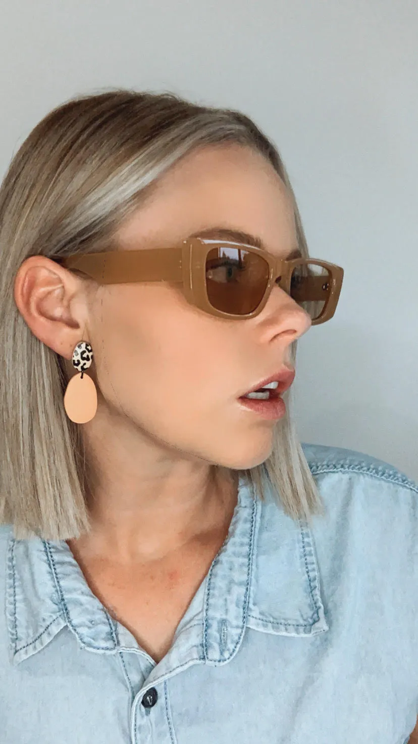 GRETA SUNGLASSES - BEIGE