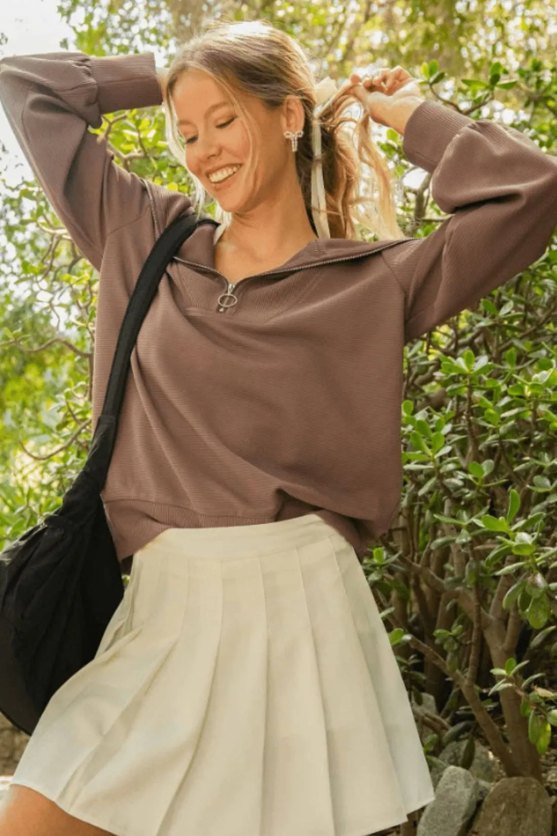 Half Zipper Sweatshirt