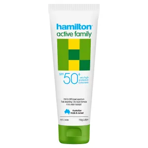 Hamilton Active Family Sunscreen - 110g