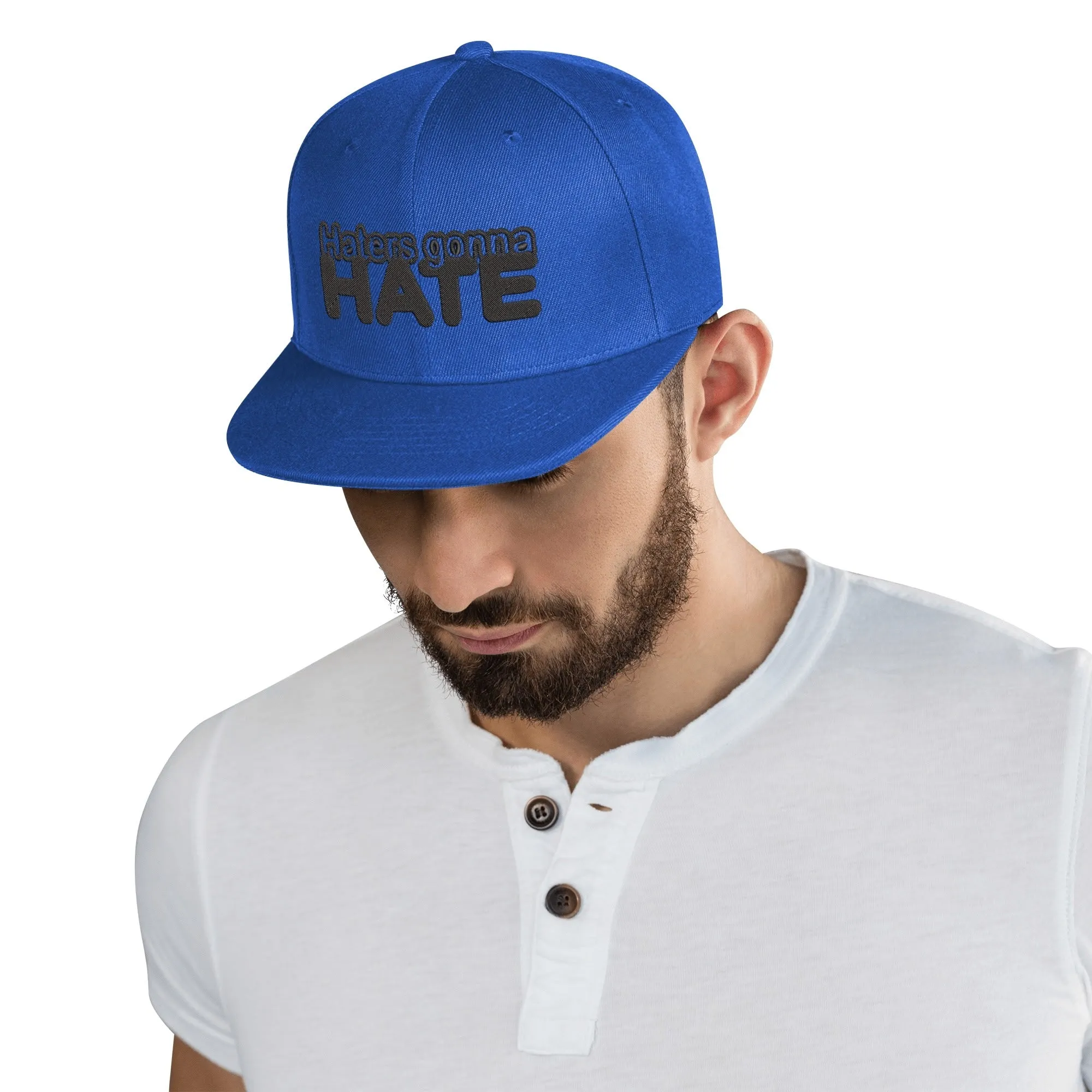 Haters Gonna Hate Embroidered Hip-hop Style Snapback