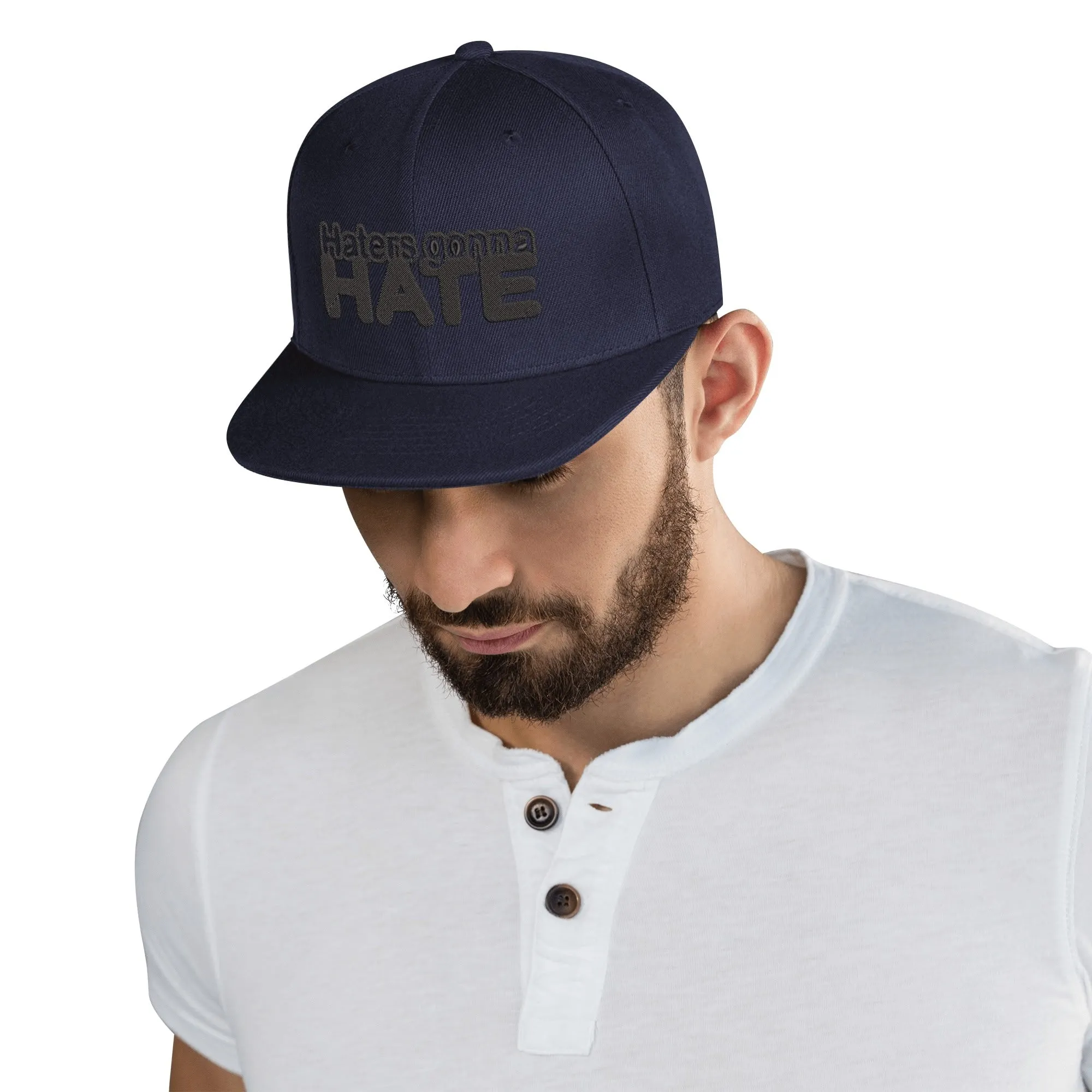 Haters Gonna Hate Embroidered Hip-hop Style Snapback