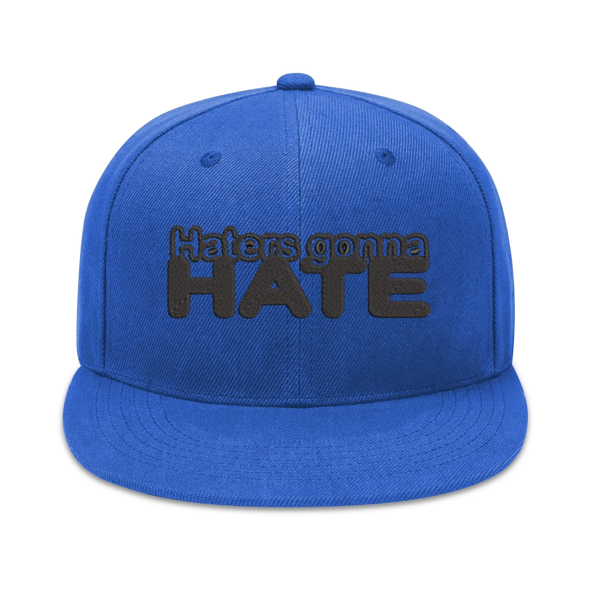 Haters Gonna Hate Embroidered Hip-hop Style Snapback