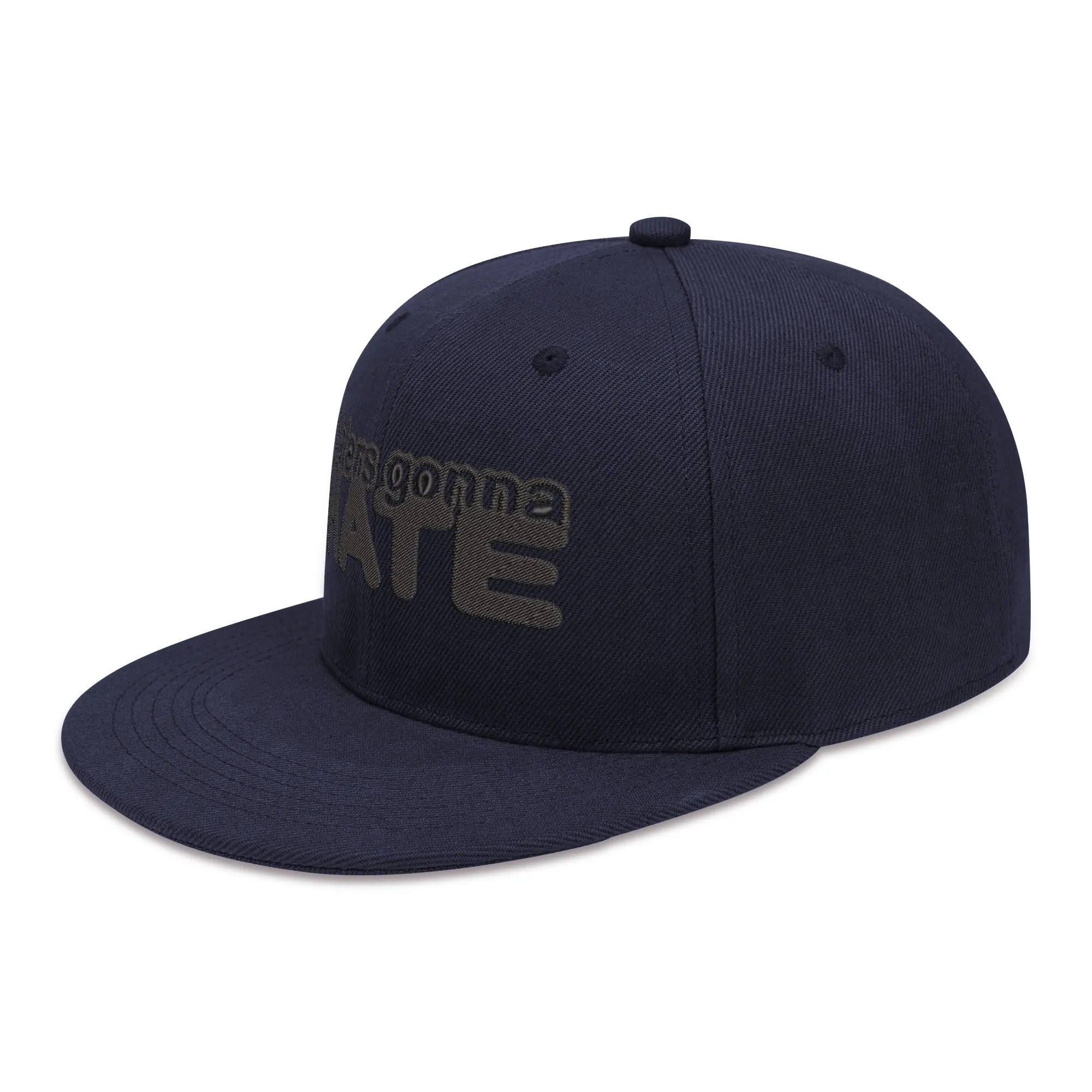 Haters Gonna Hate Embroidered Hip-hop Style Snapback