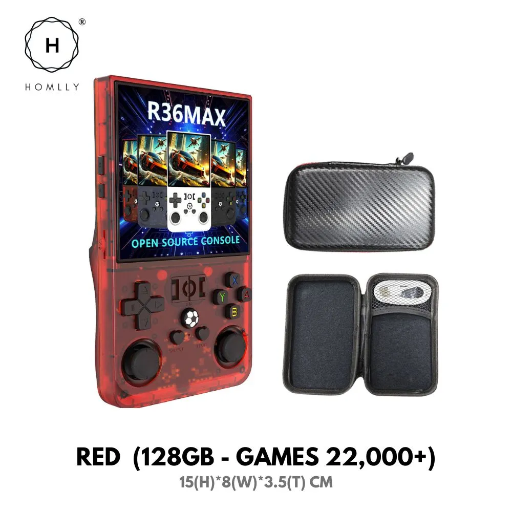Homlly Max Retro Handheld Video Game Console (22,000  Games 30  Simulators)