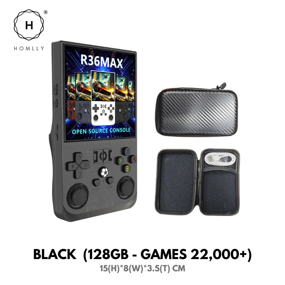 Homlly Max Retro Handheld Video Game Console (22,000  Games 30  Simulators)