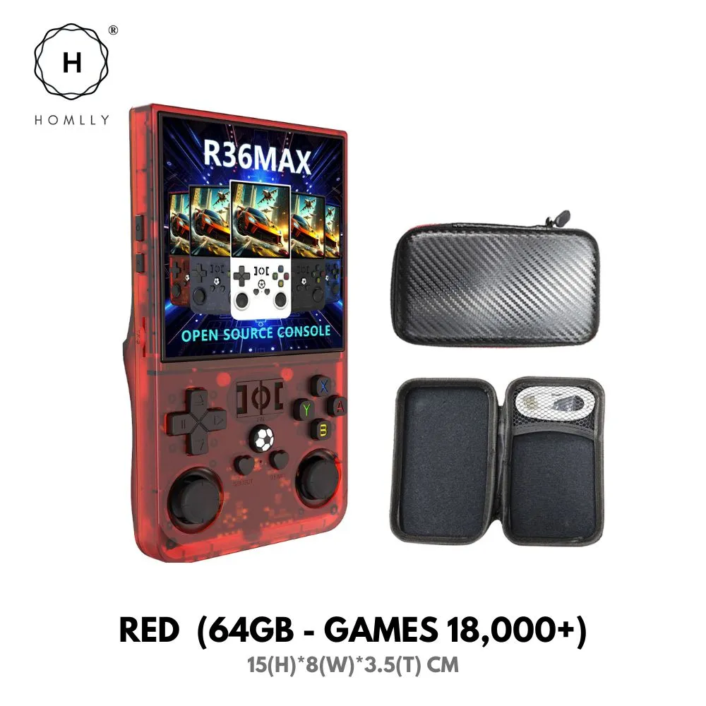 Homlly Max Retro Handheld Video Game Console (22,000  Games 30  Simulators)