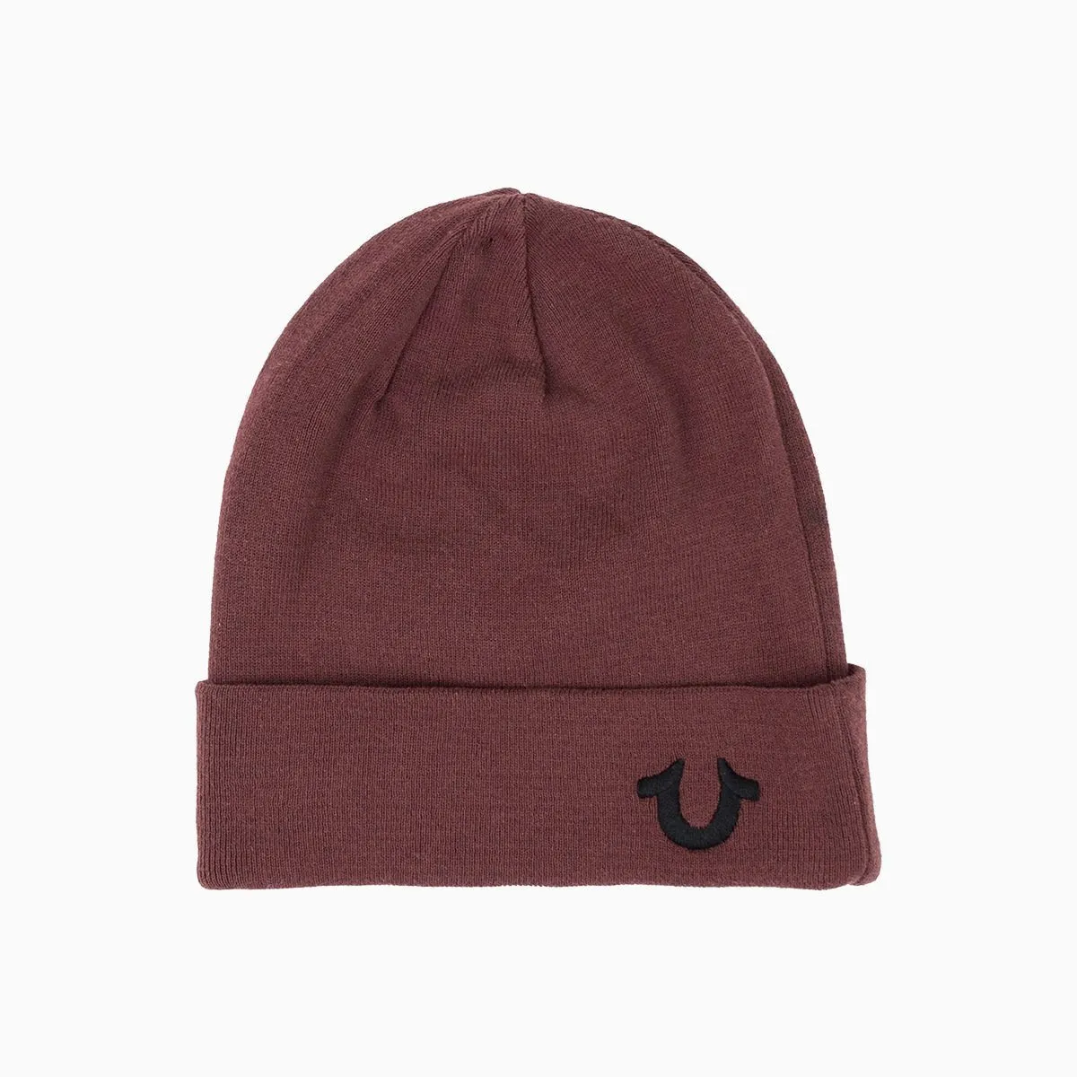 Horseshoe Badge Watch Beanie Hat