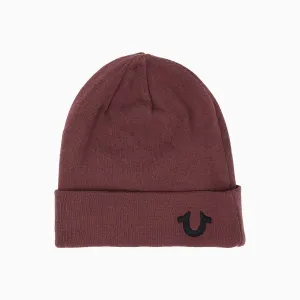 Horseshoe Badge Watch Beanie Hat