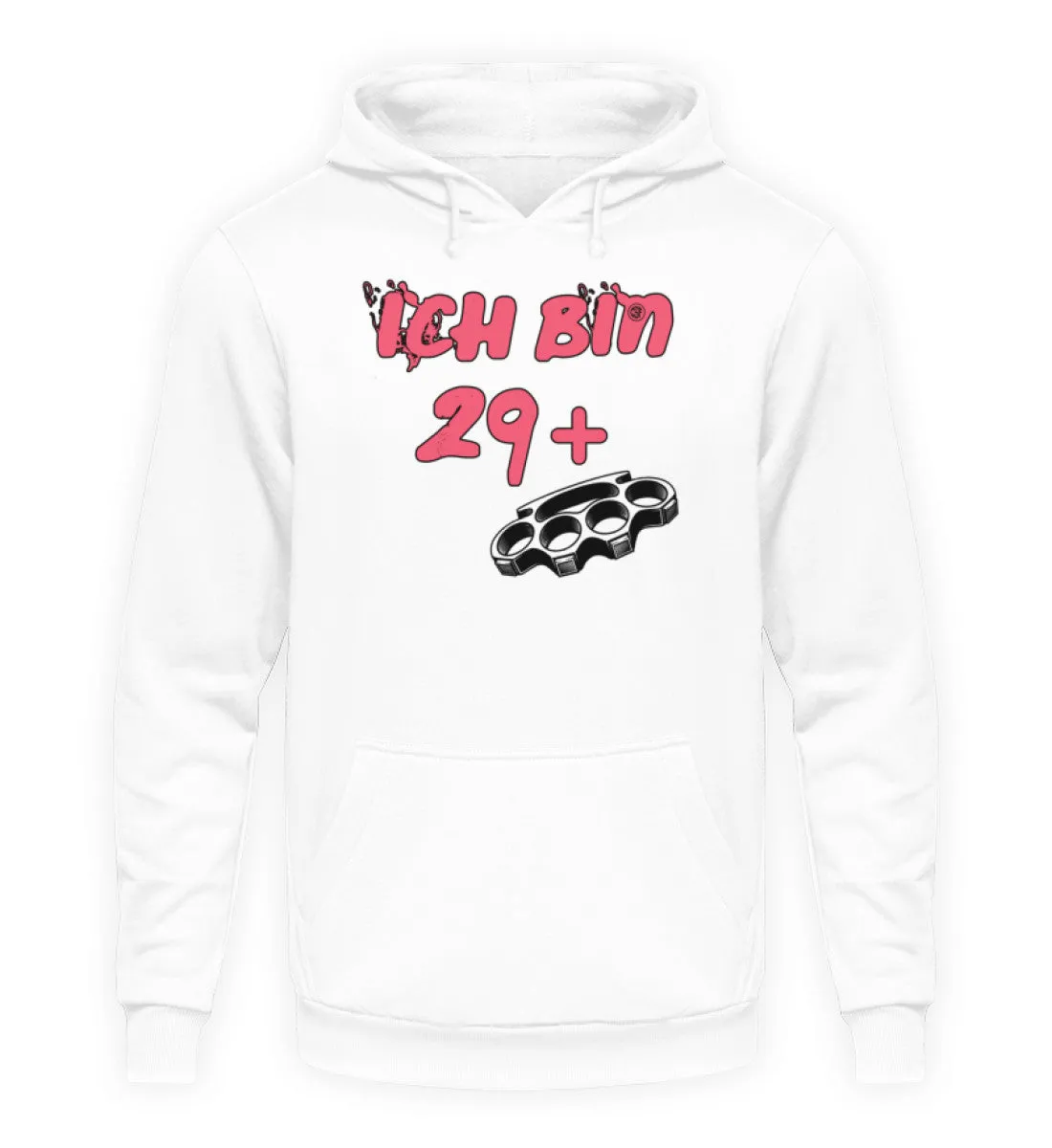 Ich bin 29   - Unisex Kapuzenpullover Hoodie