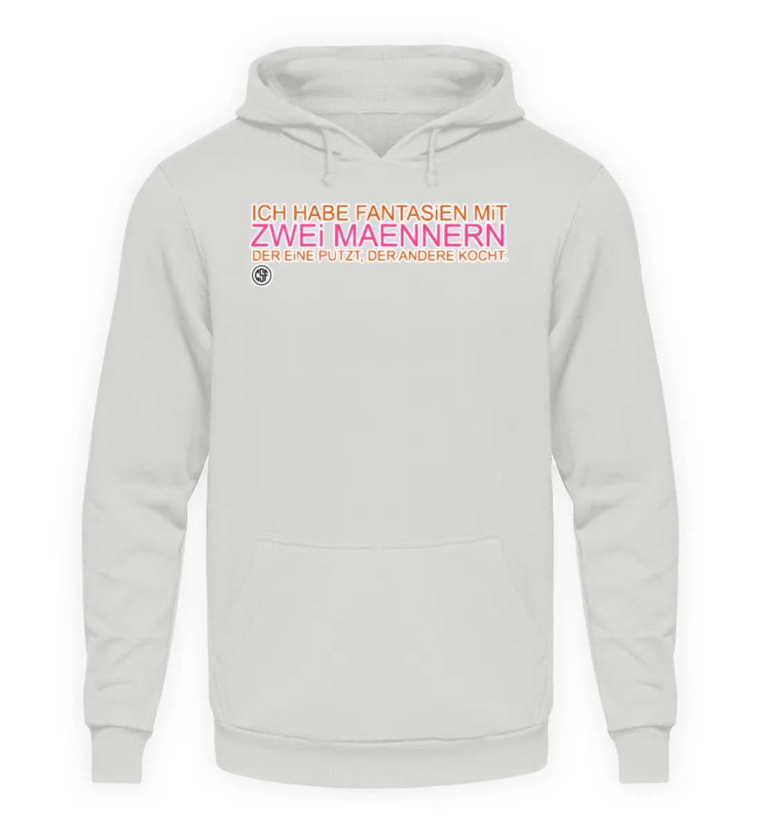 Ich habe Fantasien mit zwei Männern der  - Unisex Kapuzenpullover Hoodie