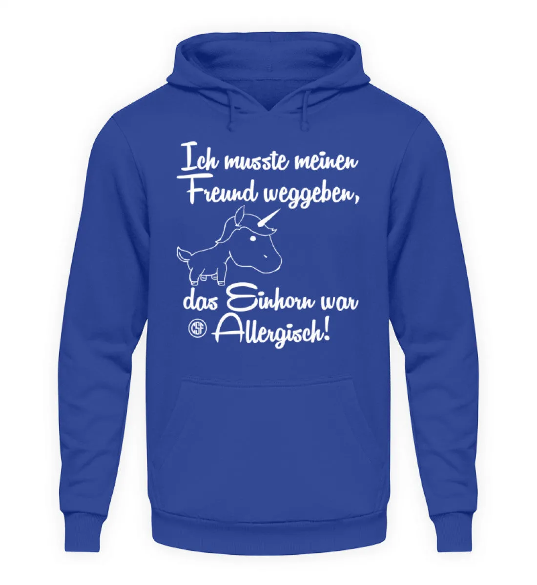 Ich musste meinen Freund weggeben Das...  - Unisex Kapuzenpullover Hoodie