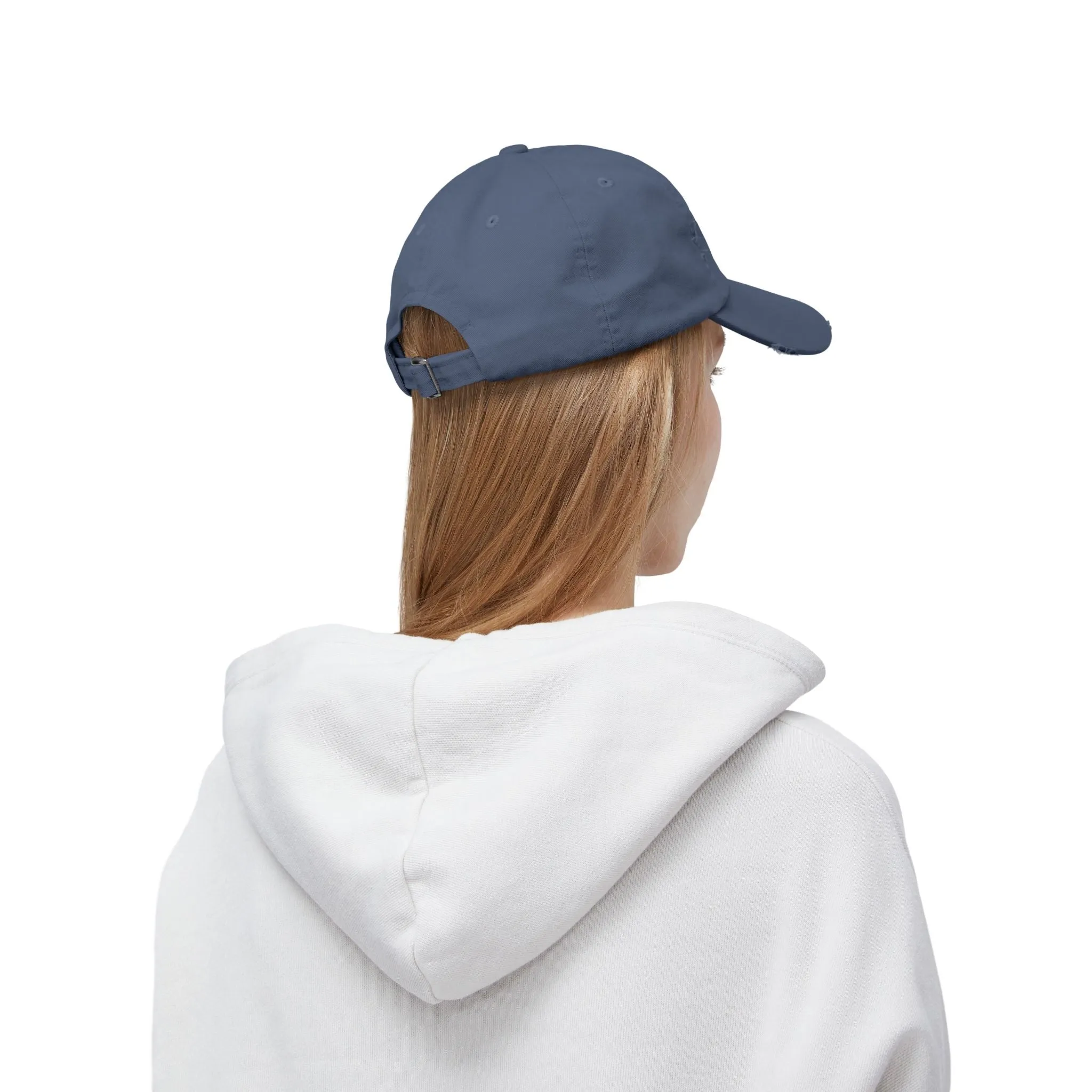 IQ Fashion | Unisex Distressed Cap