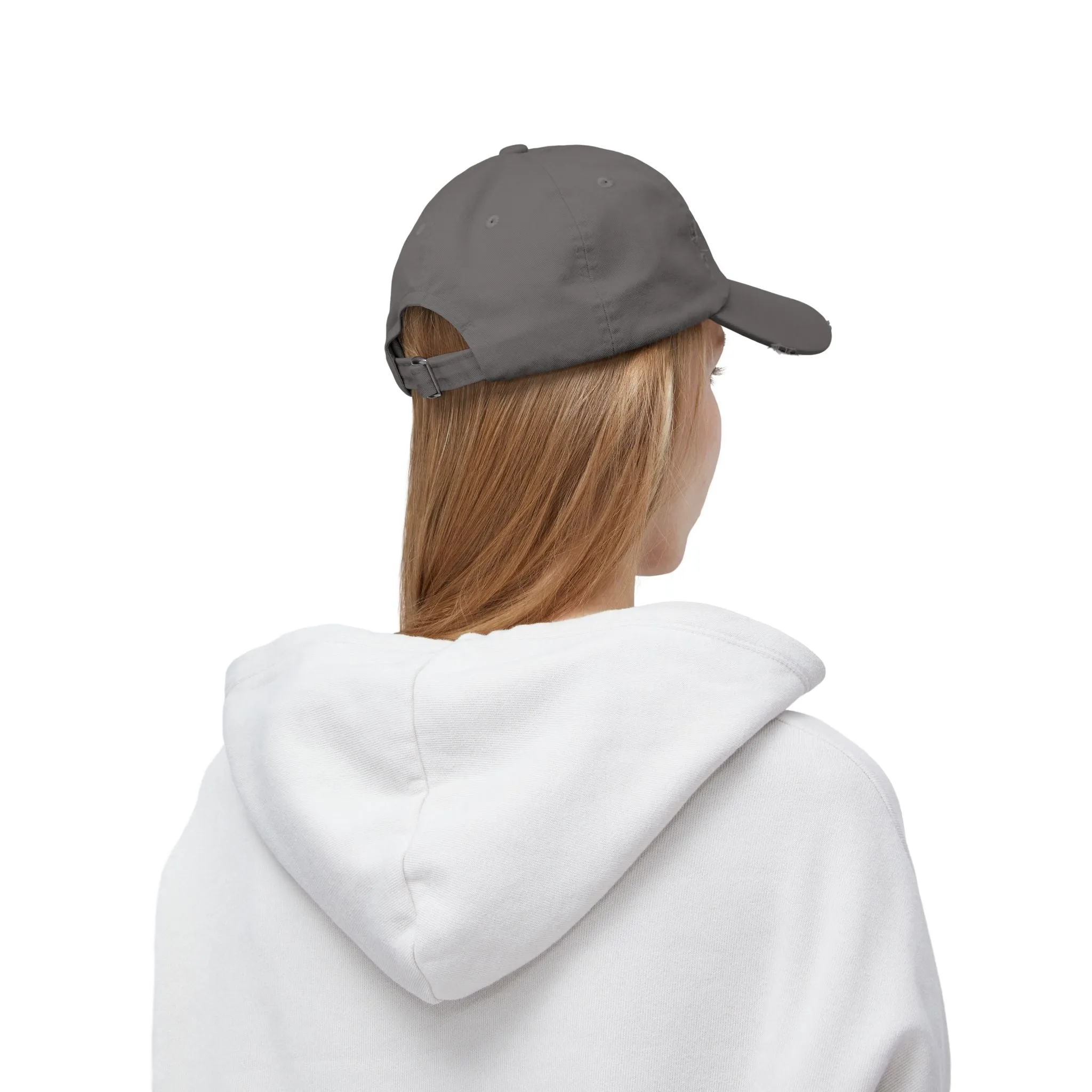 IQ Fashion | Unisex Distressed Cap