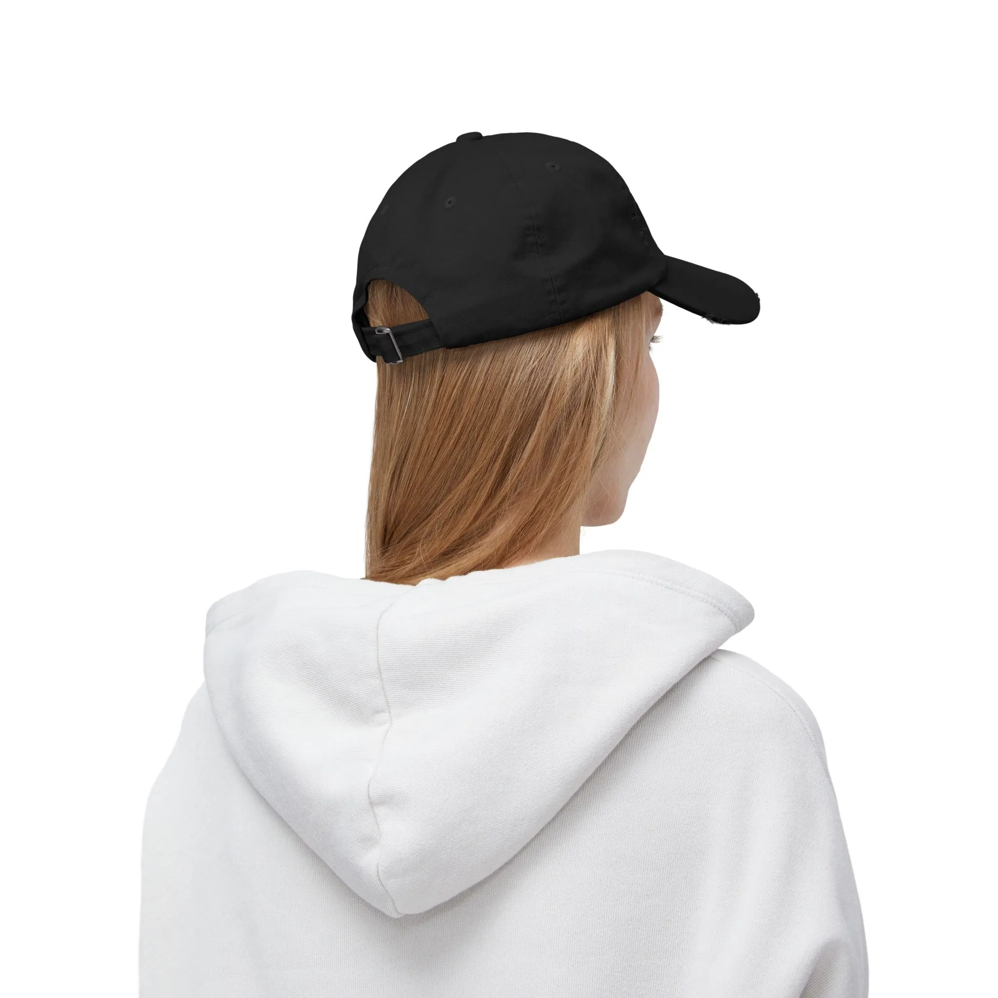 IQ Fashion | Unisex Distressed Cap