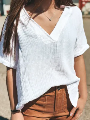 Jamy Linen Tee