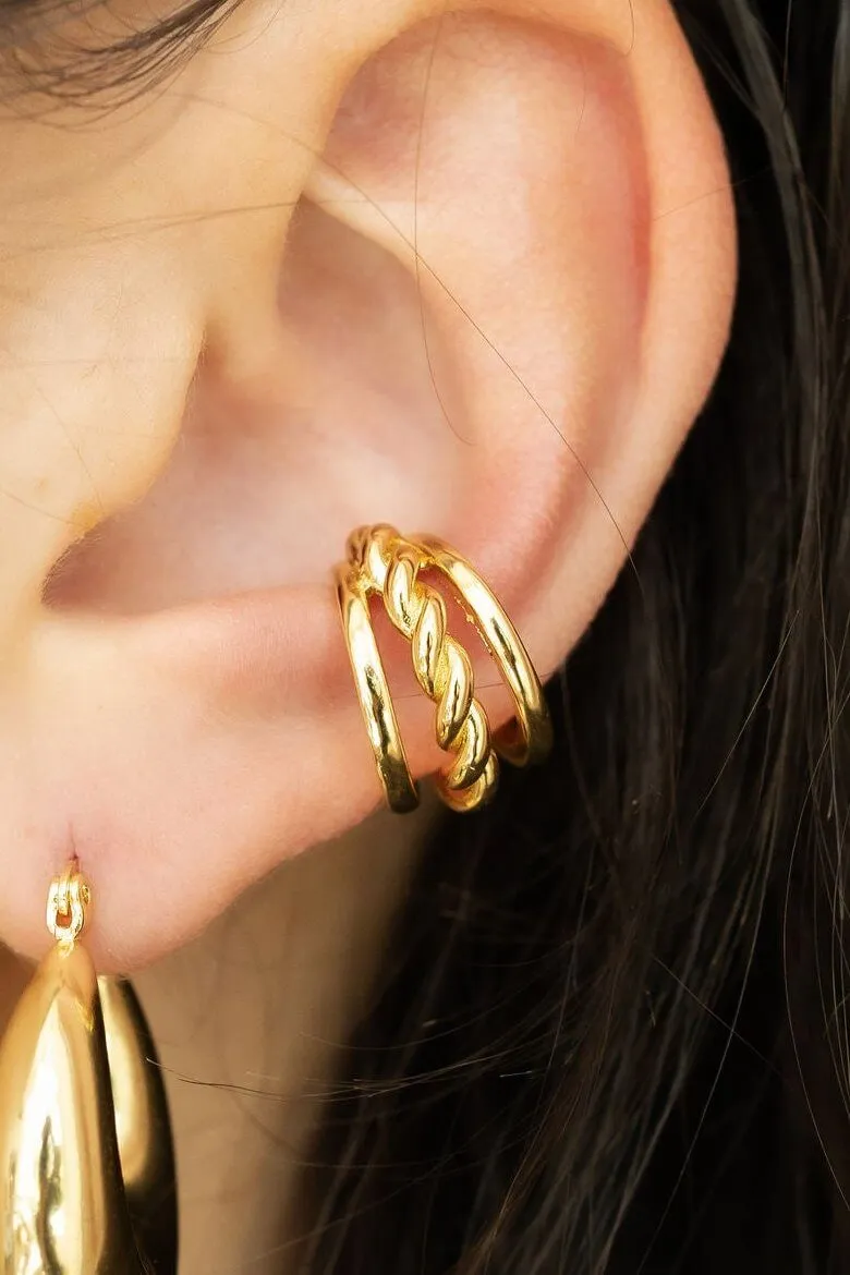 Kayla Twisted Ear Cuff