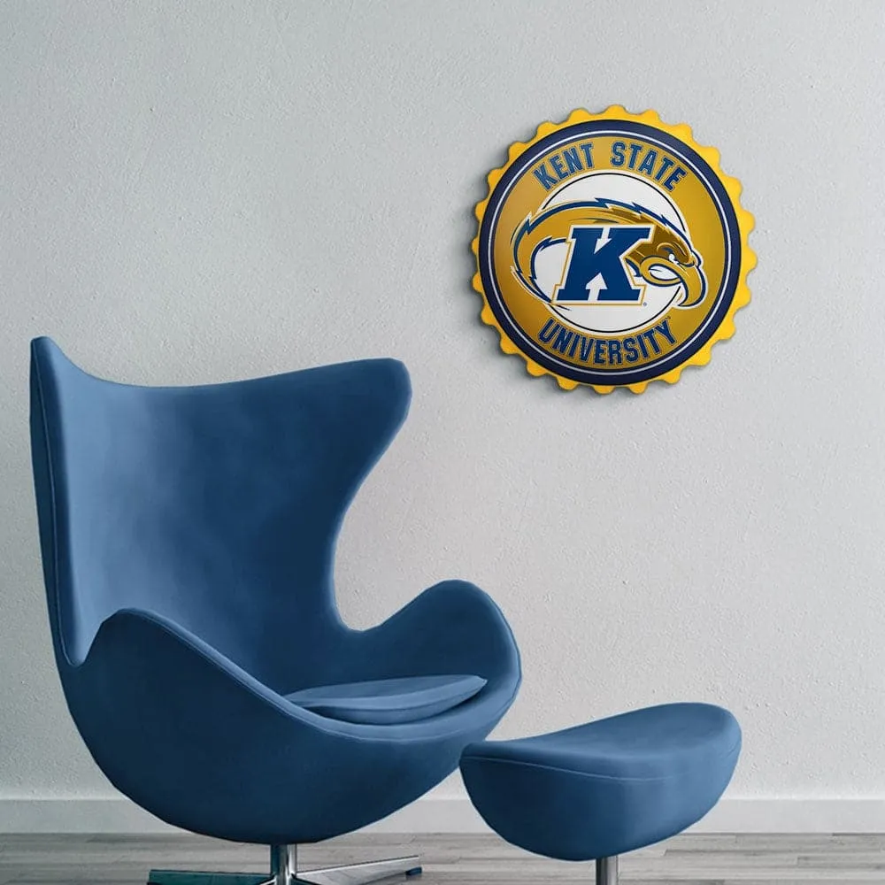 Kent State Golden Flashes: Bottle Cap Wall Sign