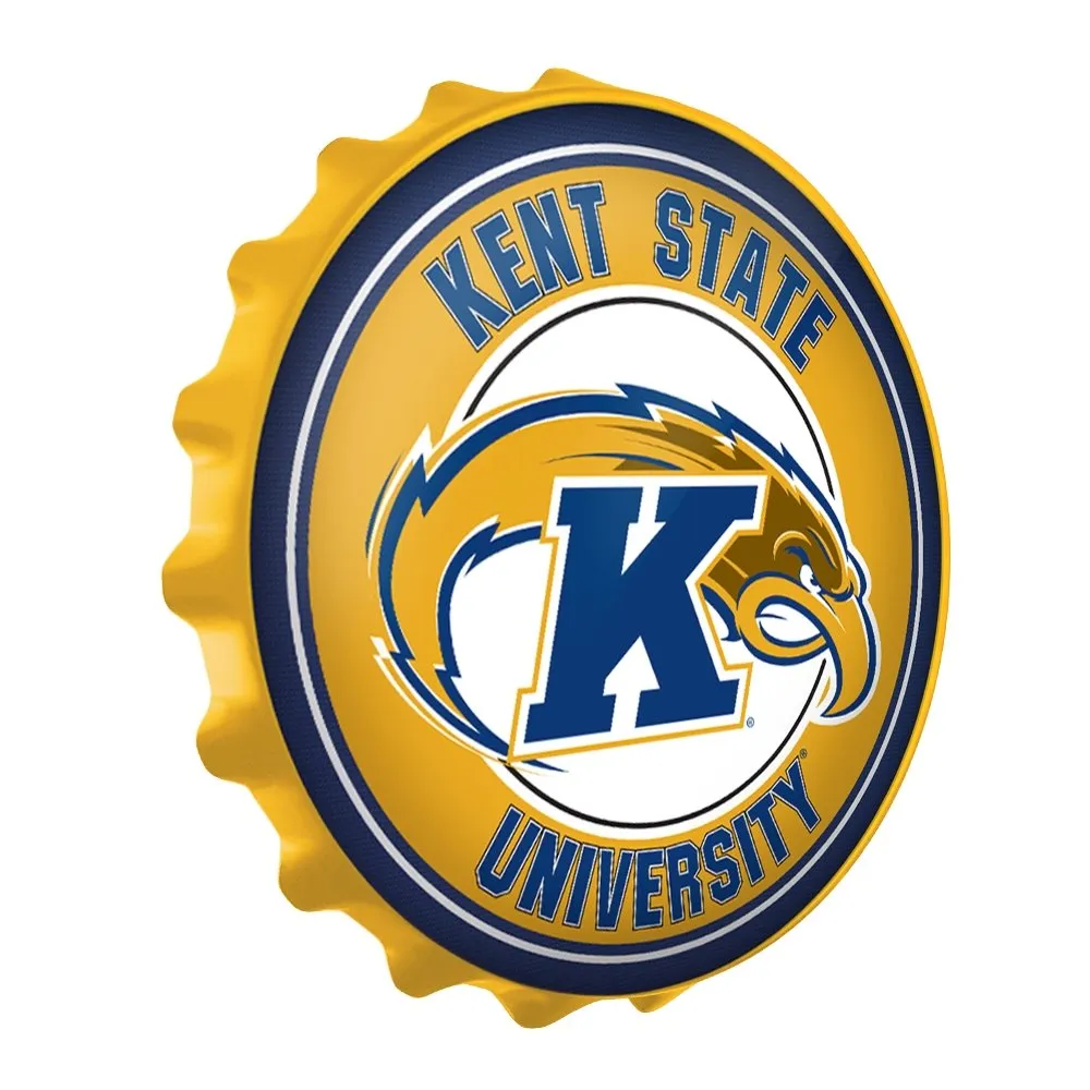 Kent State Golden Flashes: Bottle Cap Wall Sign