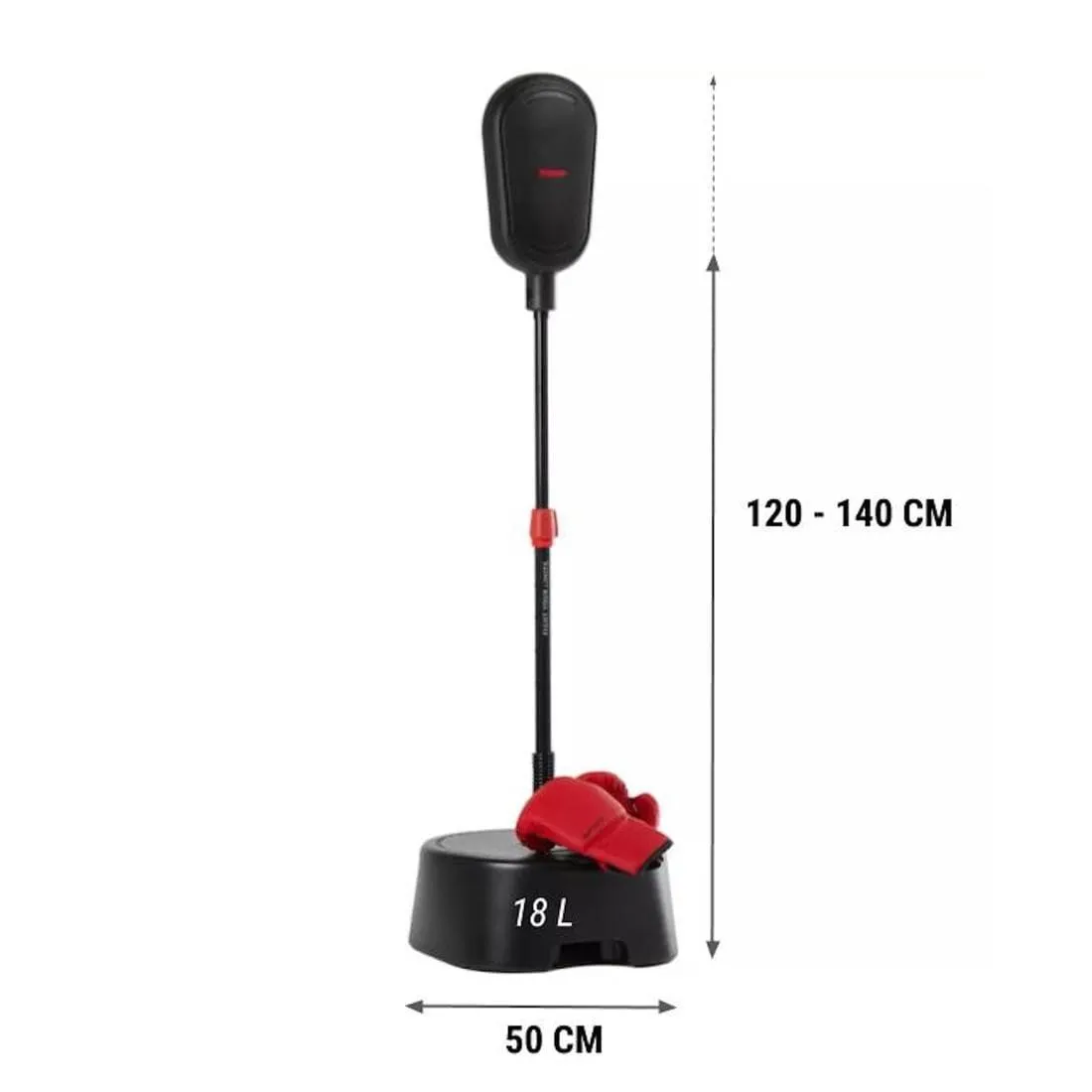 Kit punching ball junior   gants de boxe 4Oz