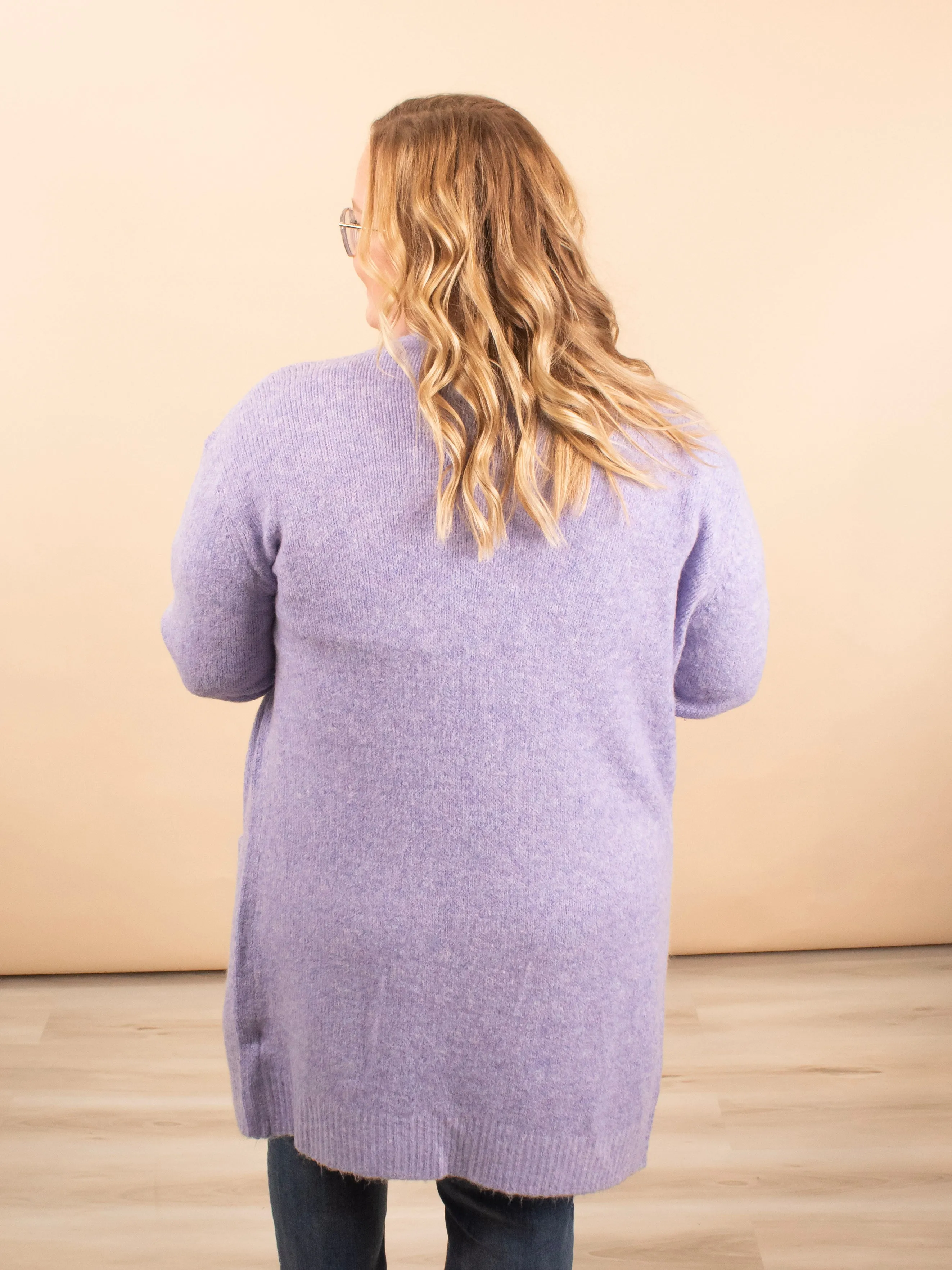 Lilac Dreams Cozy Cardigan