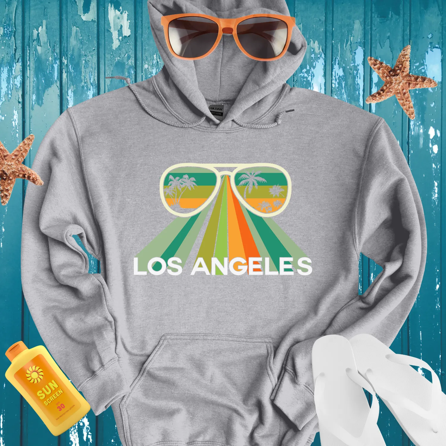 Los Angeles Beach Culture Hoodie Embrace Endless Summer