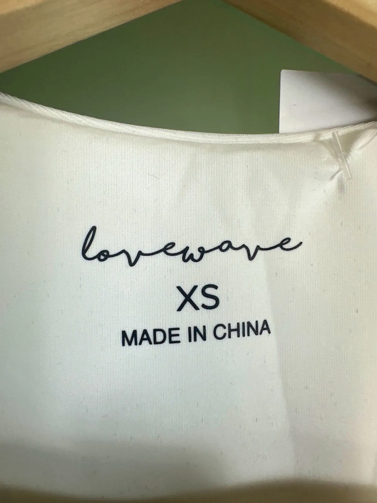 Love Waves White Swimsuit UK XS