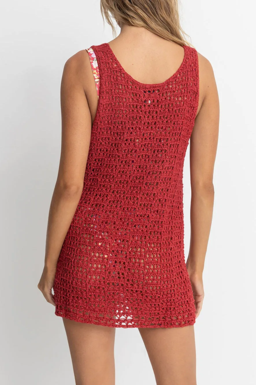 Maddie Knit Scoop Neck Mini Dress