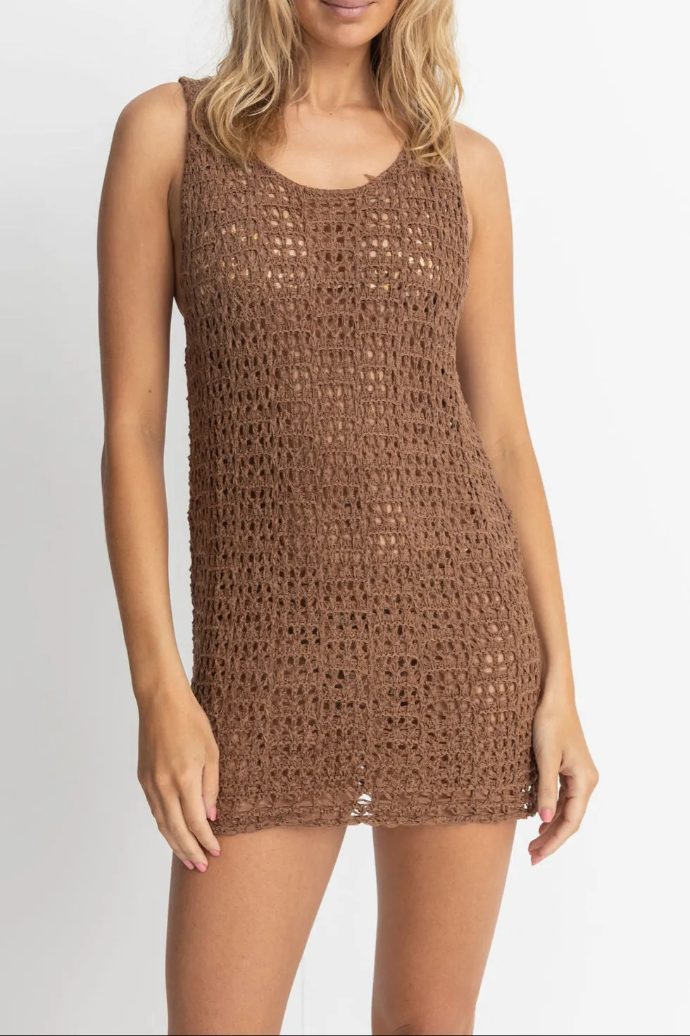 Maddie Knit Scoop Neck Mini Dress