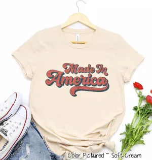 Made In America Retro Tee