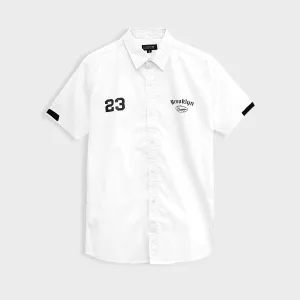 Men's Breezy Summers Half Sleeves Casual Shirt - White