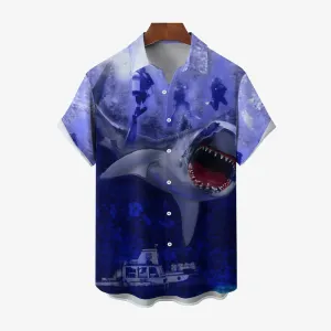 Men's Hawaiian Casual Short Sleeve Shirt 2404001853