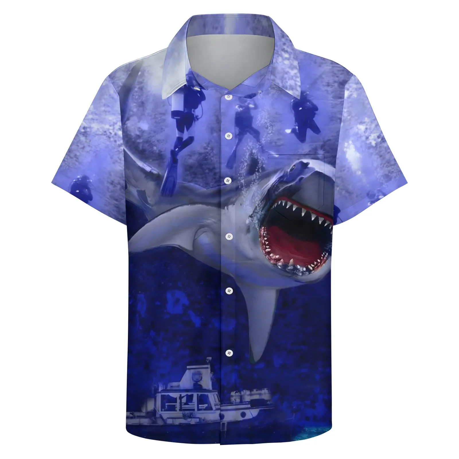 Men's Hawaiian Casual Short Sleeve Shirt 2404001853