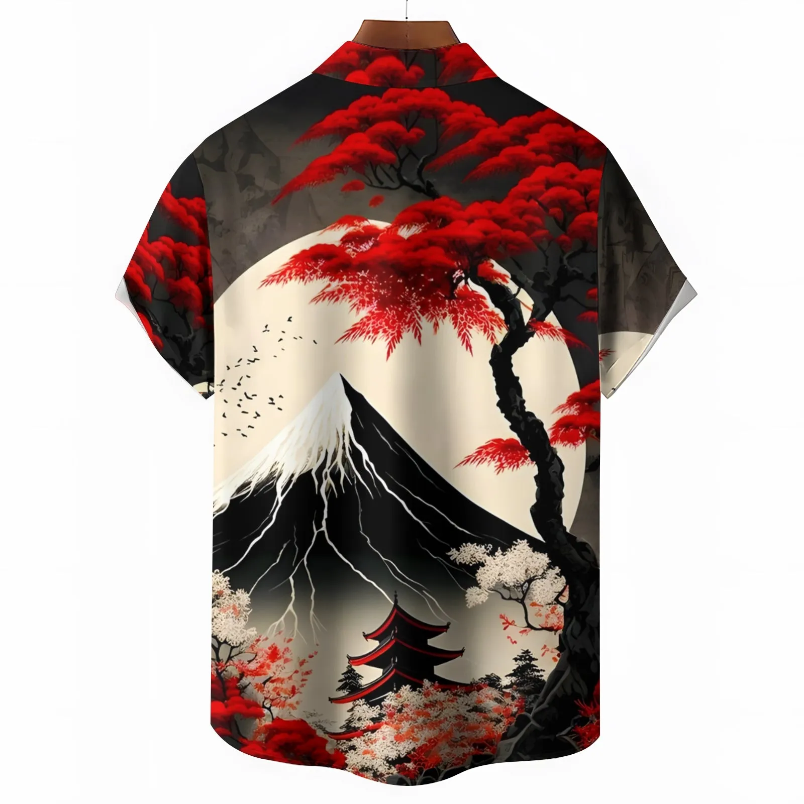 Men's Hawaiian Casual Short Sleeve Shirt 2404001859