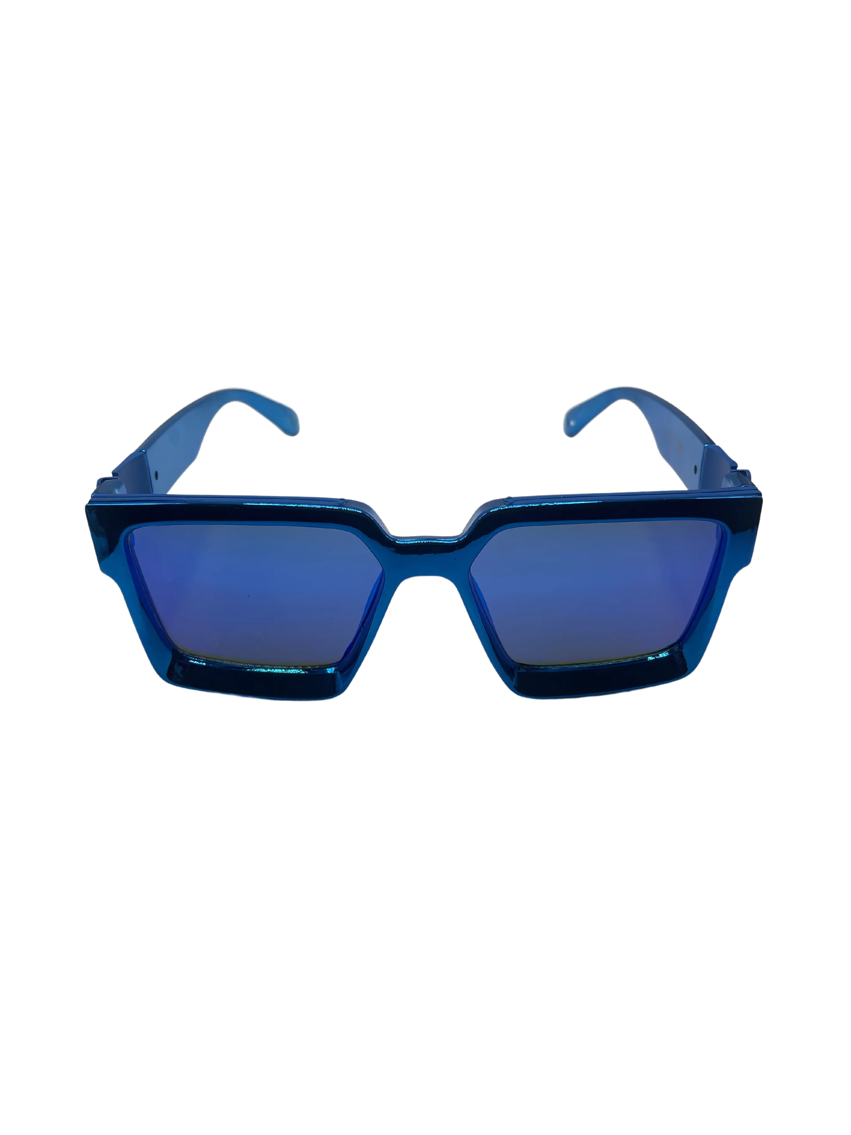 Metallic Square Sunglasses