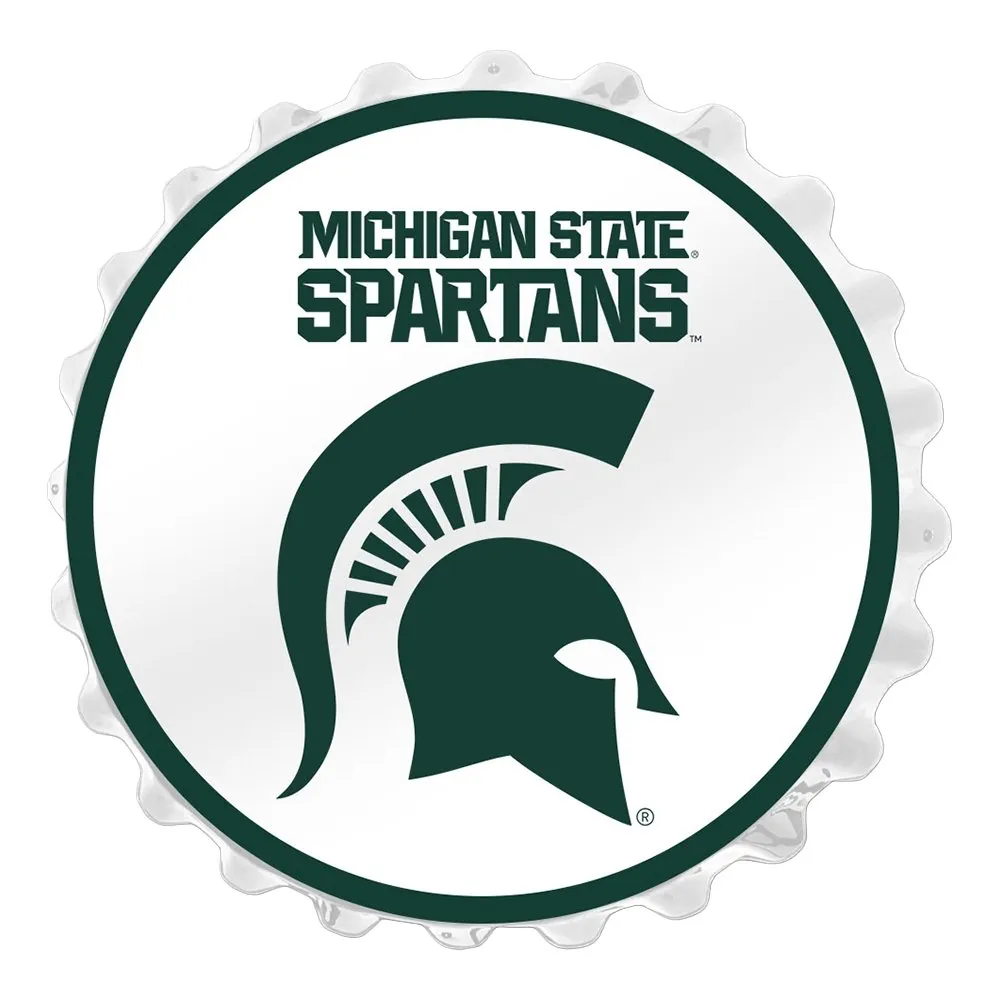 Michigan State Spartans: Block S - Bottle Cap Wall Sign