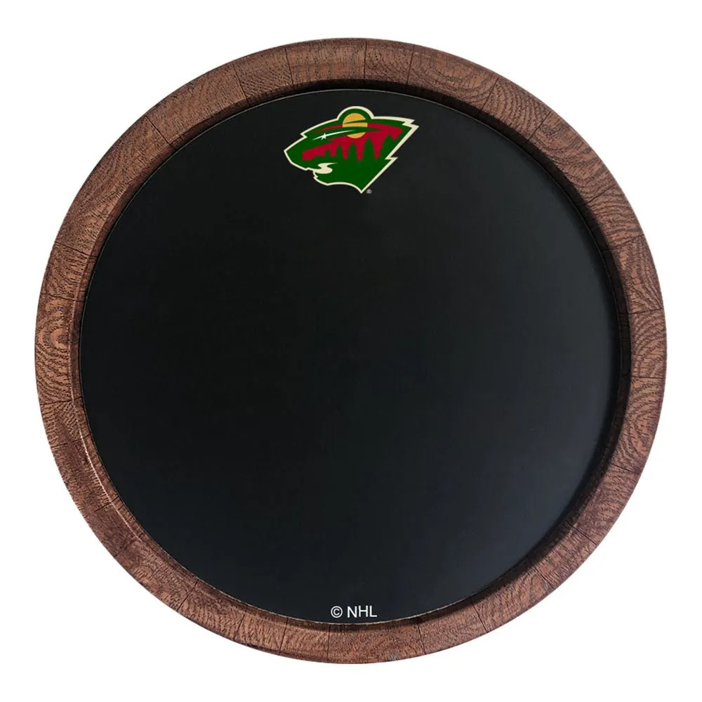 Minnesota Wild: Barrel Top Chalkboard Sign