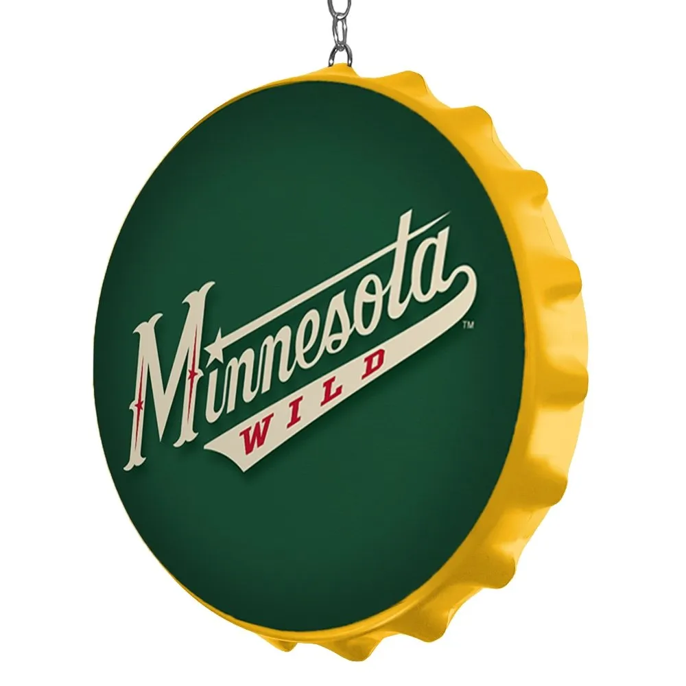 Minnesota Wild: Bottle Cap Dangler