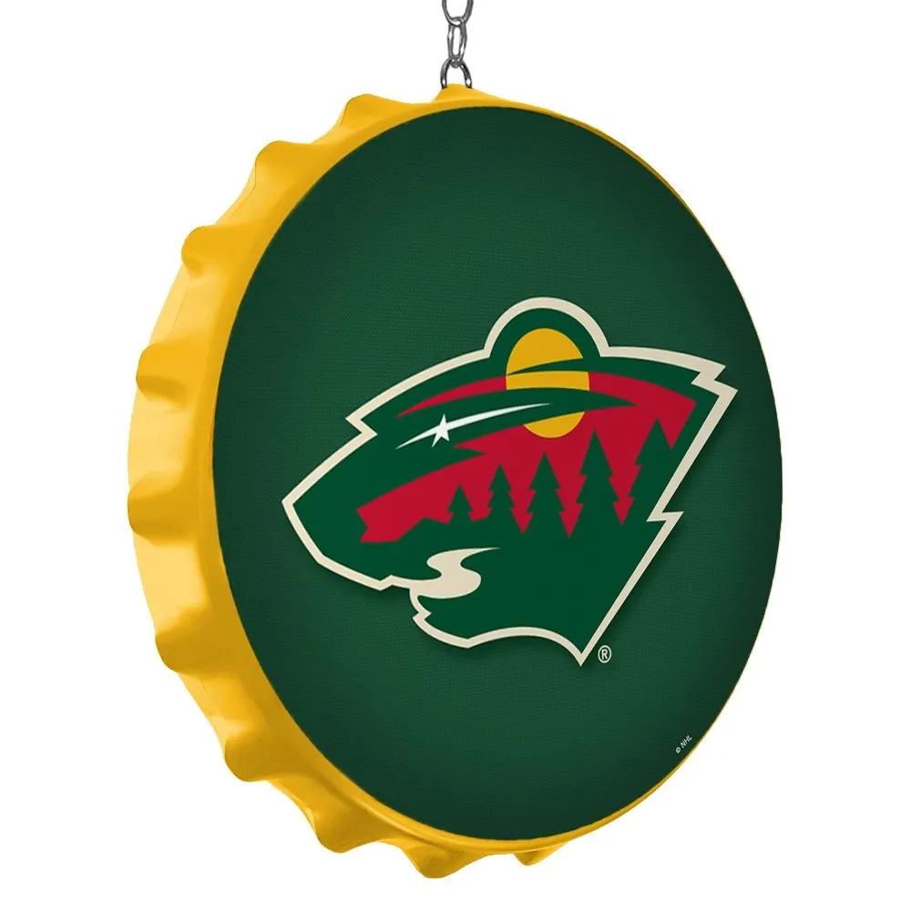 Minnesota Wild: Bottle Cap Dangler